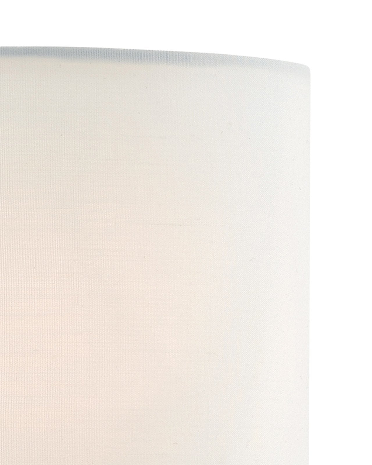 White Cotton Chandelier Shade